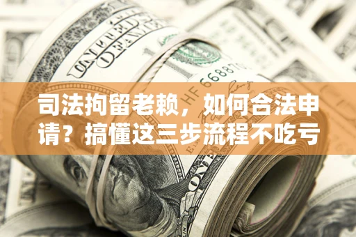 北京司法拘留老赖，如何合法申请？搞懂这三步流程不吃亏！