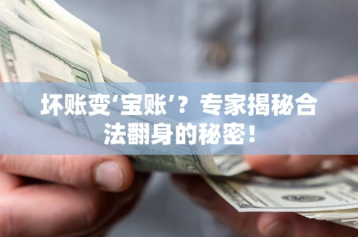 北京坏账变‘宝账’？专家揭秘合法翻身的秘密！