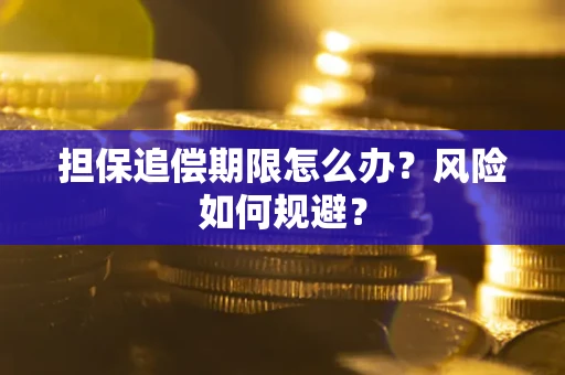 北京担保追偿期限怎么办？风险如何规避？