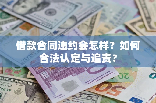 北京借款合同违约会怎样？如何合法认定与追责？