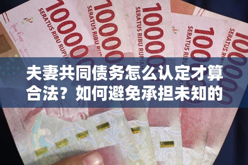 北京夫妻共同债务怎么认定才算合法？如何避免承担未知的债务风险？